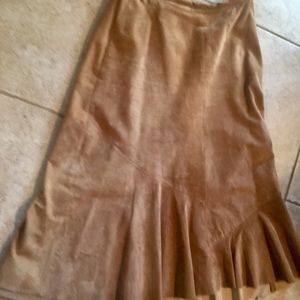 Skirt leather midi Chico’s